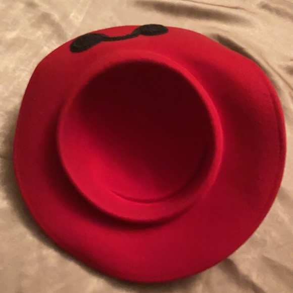 Vintage 100% Wool Red Hat - Picture 6 of 11